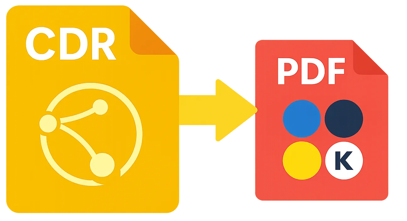 CDR to PDF