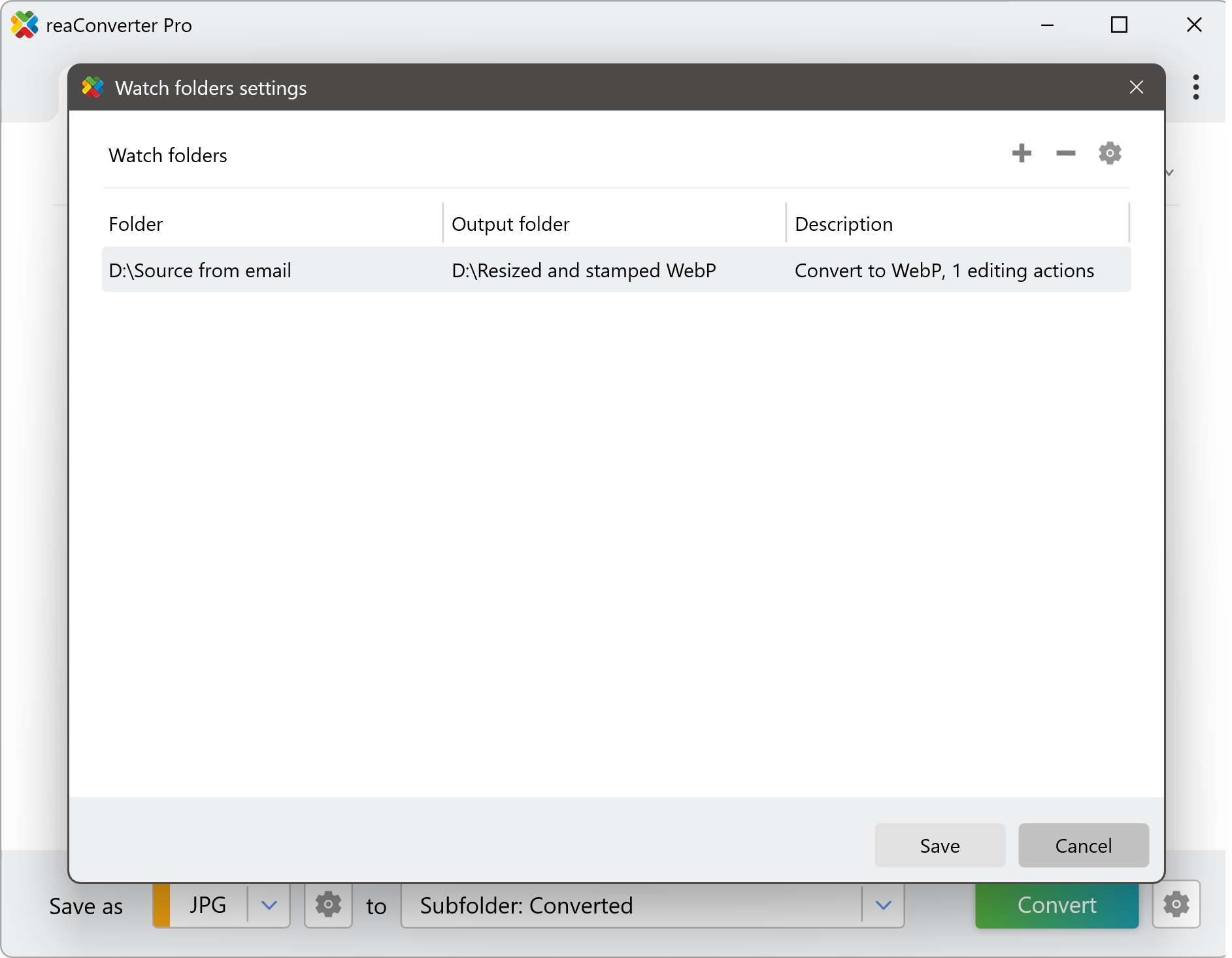 Create Watch Folder