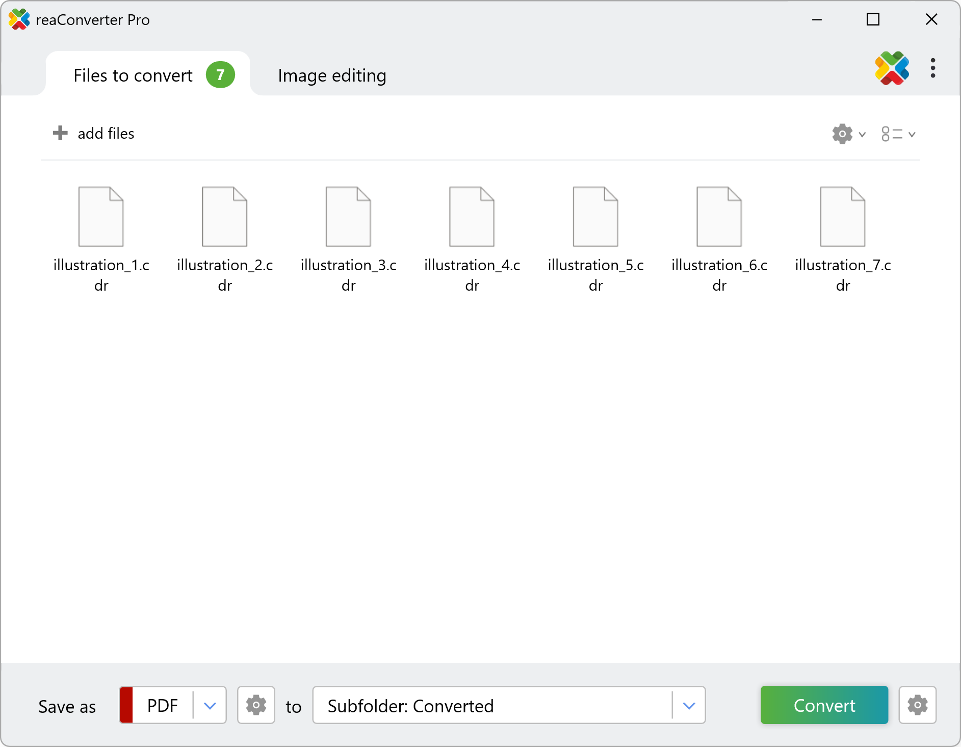 Add CDR Files
