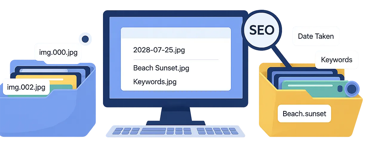 Batch Rename Files with Metadata