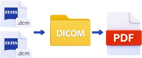 DCM to PDF