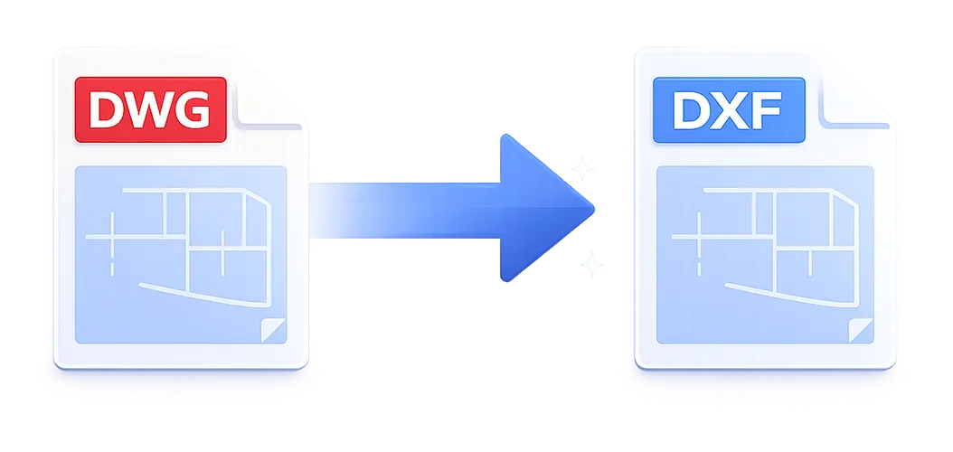 Batch convert DWG to DXF