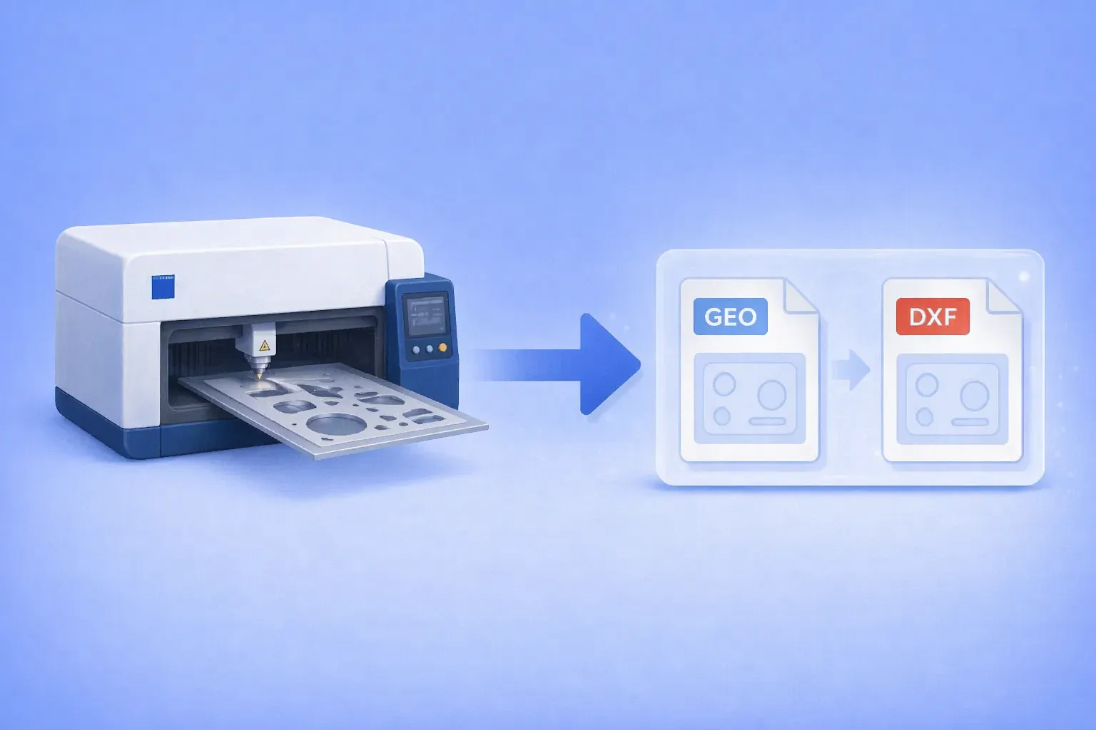 How to Convert Trumpf GEO Files to DXF