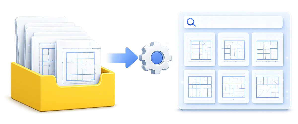 DWG preview generation