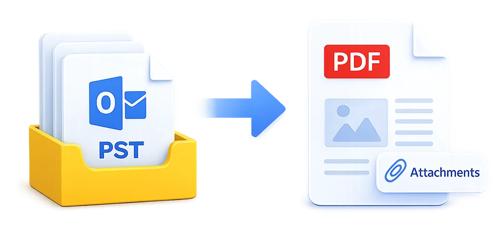 PST to PDF converter